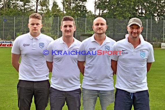 Mannschaftsfoto Saison 2019/20 Fussball Sinsheim - TSV Steinsfurt (© Kraichgausport / Loerz)